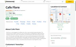 Cafe Flore