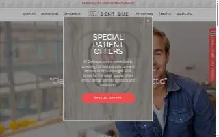 Dentique Dental of Palm Coast website