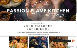 Passion Flame Kitchen of Kissimmee website