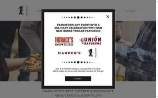 One Catering website