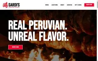 Sardi’s Catering of Largo website