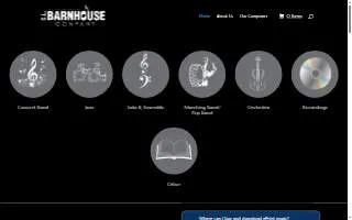 Barnhouse Napa Coffeehouse and Pub website