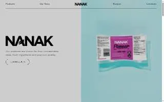 Nanak's Landscaping website