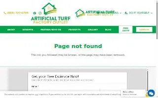Artificial Turf Factory Outlet of Deerfield Beach website