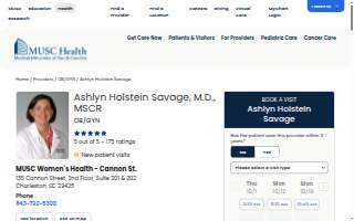 Ashlyn Holstein Savage, MD, MSCR