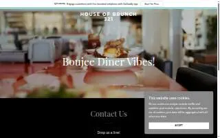 House of Brunch 321 website