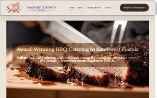 Smokin' Crow's BBQ, LLC website