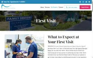 Ocean Dental Studio Boynton Beach website