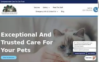 Melbourne Beach Animal Hospital website