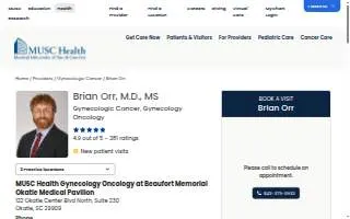 Brian Orr, MD, MS website