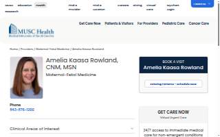 Amelia Kaasa Rowland, CNM, MSN