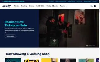 Hooky Entertainment Homestead website