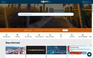 Broward Chiropractic and Sports Care Clinic website