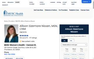 Allison Sizemore Nissen, MSN, CNM