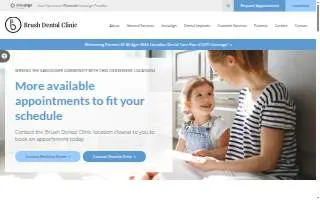 BRUSH Dental - Lauderhill website