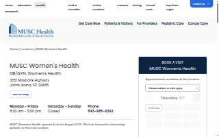 MUSC Women's Health