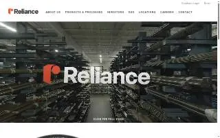 Reliance Construction Company LLC website
