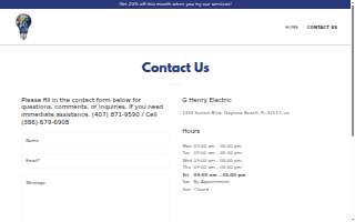 G Henry Electric