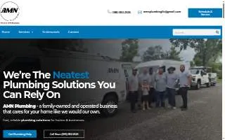 AMN Plumbing LLC website