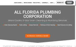 All Florida Plumbing & Electrical website