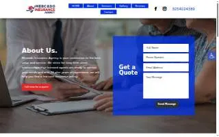 Mercado Insurance Agency North Miami website