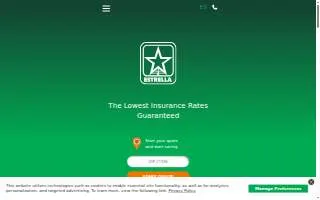 Estrella Insurance of North Miami website