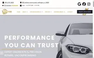 WBA Performance website