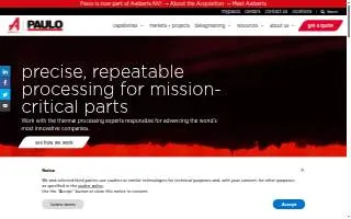 Paulo's Salon website
