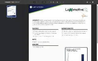 The Lokomotive website