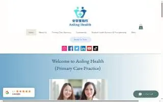 Anling Health Coconut Creek Location website