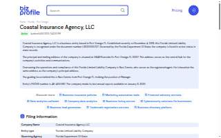Coastal Insurance Agency, LLC