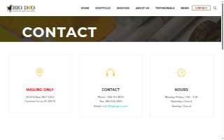 Big Dog Construction Services, Inc.