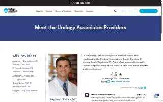 Stephen L. Patrick, M.D. of Mt Pleasant website