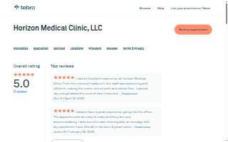 Horizon Medical Clinic, LLC