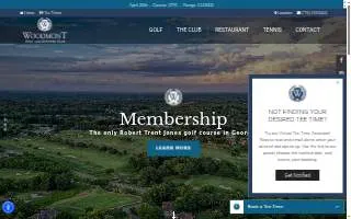 Woodmont Wellness & Fitness website