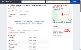 Crunch Fitness - Sarasota University