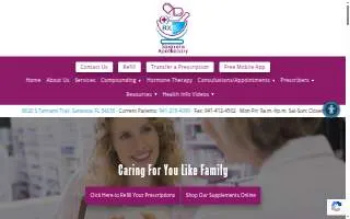 Sarasota Apothecary website