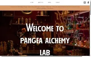 Pangea Alchemy Lab website