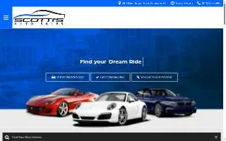SCOTTIS auto sales website