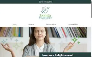 Bonita Insurance Agency website