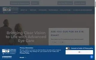 Carolina Eyecare Physicians - Belle Hall website
