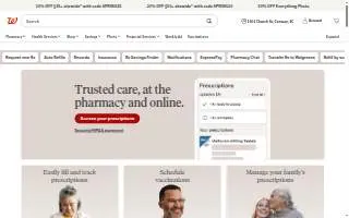 Walgreens Pharmacy of Natchitoches website