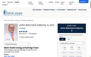 John Barnard Adams, II, MD