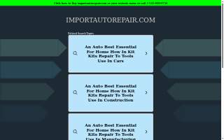 Import Auto Repair