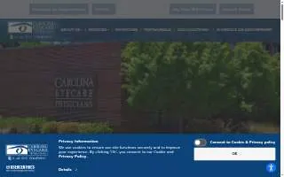Carolina Eyecare Physicians - Mt. Pleasant of Mt Pleasant website