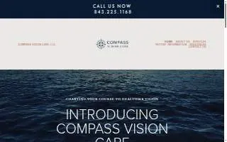 Compass Vision Care website