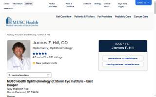 James F. Hill, III, OD