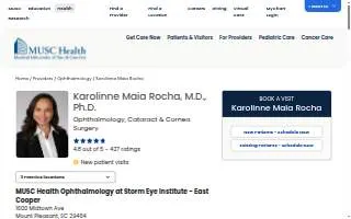 Karolinne Maia Rocha, MD, PhD website