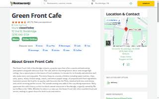 Green Front Cafe