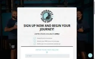 Crossfit Hilo Iron website